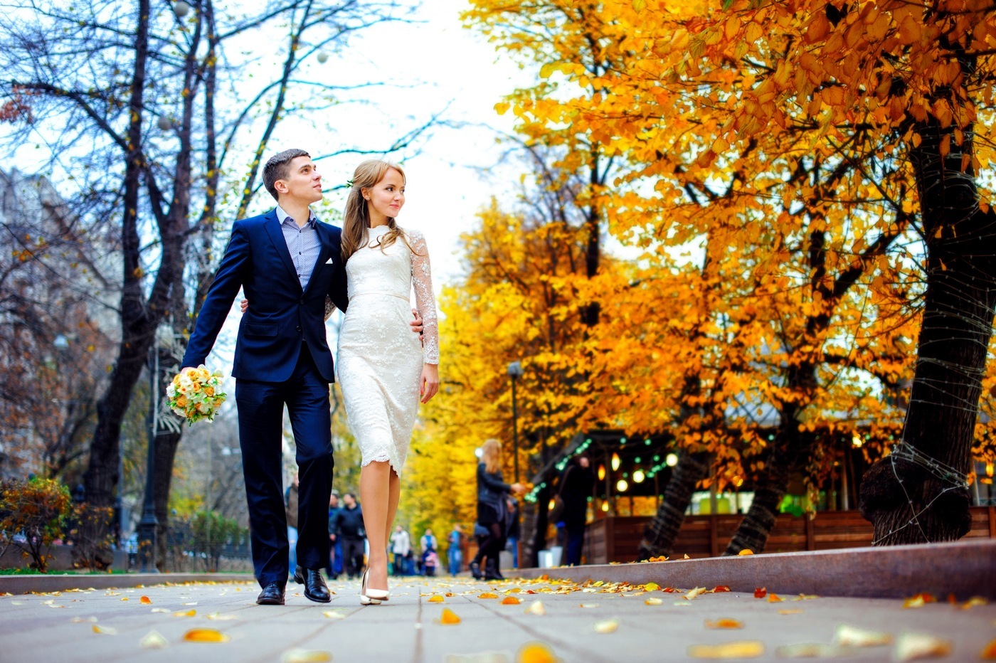 Осенняя Свадебная фотосессия в Ялте