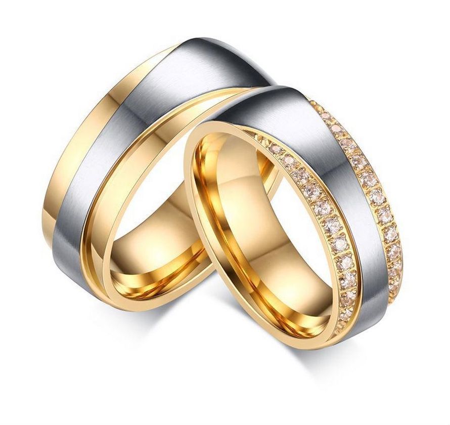 Парные кольца для помолвки