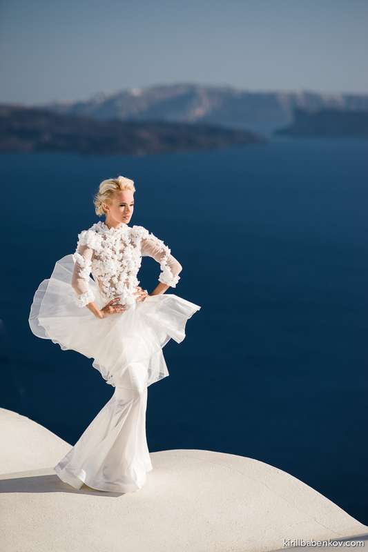 Санторини Греция платье Siallow - фото 2876683 Фотограф и видеограф Кирилл Бабенков