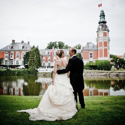Организация свадьбы в датском замке - замок Хведхолм