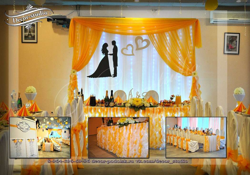 Свадьба "Mandarina" - фото 2264786 Мастерская свадебного декора "Декор-studio"