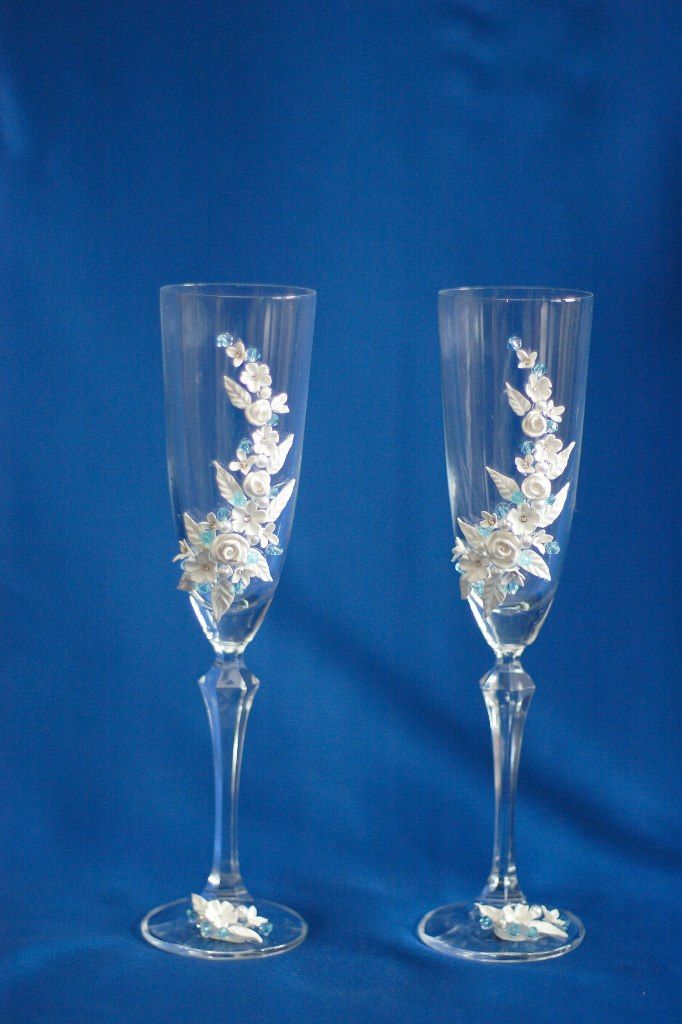 Фото 831809 в коллекции Свадебные бокалы, шампанское, свечи - Свадебные аксессуары от Алены Кравченко