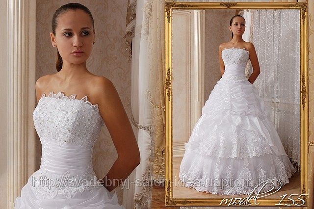 Модель 155, цена 14500 руб. - фото 589568 Свадебный салон "Красивая свадьба"
