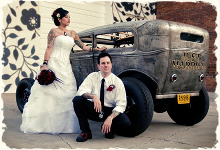 Жених, невеста, машина - фото 1311801 loup-garou