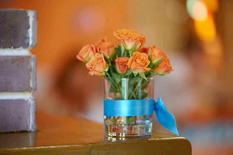 Фото 1312165 в коллекции Бирюзово-лисья свадьба 06-07-13 - "Sweet Tea Rose" - оформление и декор