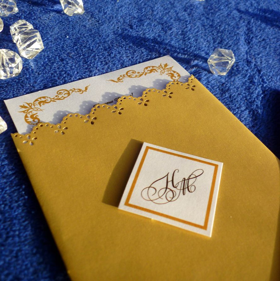 Свадебное приглашение - ампир - фото 1111997 Студия дизайна Артель