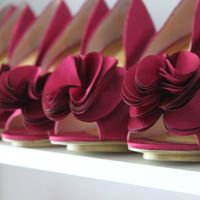 Свадебные туфли от компании VivaBride купить в Москве цветные свадбные туфли Badgley Mischka, заходите на наш сайт 