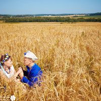 Love Story в пшеничных полях
