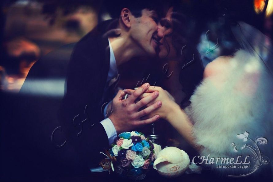 Константин и Екатерина Верховец, сентябрь 2013, г. Екатеринбург. - фото 5324877 CHarmeLL - свадебные букеты из бисера