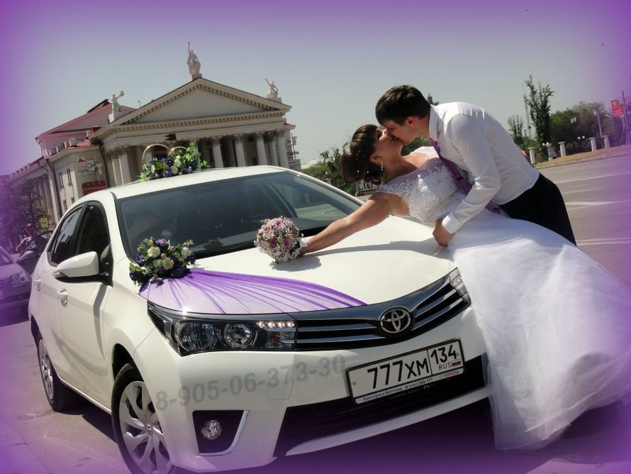 Украшения на свадебные машины в Волгограде