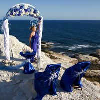 Морское оформление свадьбы на Кипре
