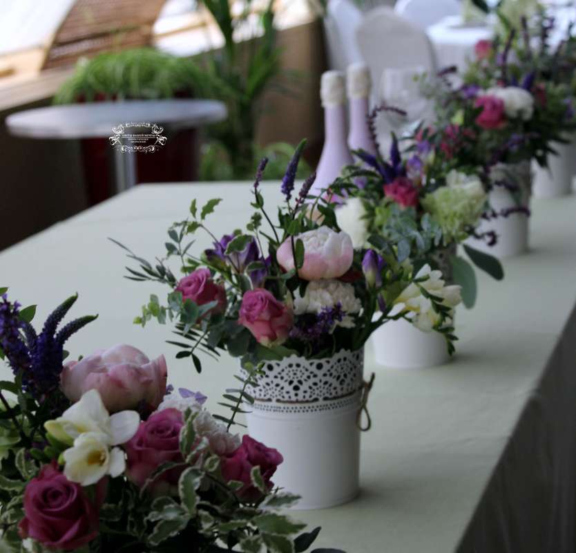 Оформление свадьбы с легкими нотками Прованс - фото 2563771 Цветы вашей мечты - оформление торжеств