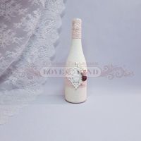 Декор свадебных бутылок - артикул 12
