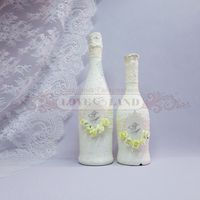 Декор свадебных бутылок - артикул 10