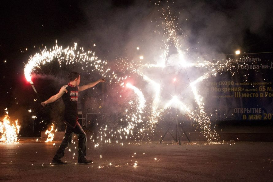 Фигура "Звезда" - фото 13659056 Art-project SuperNova - огненное фаер шоу