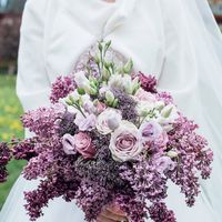 Букетик невесты из цветов сирени
