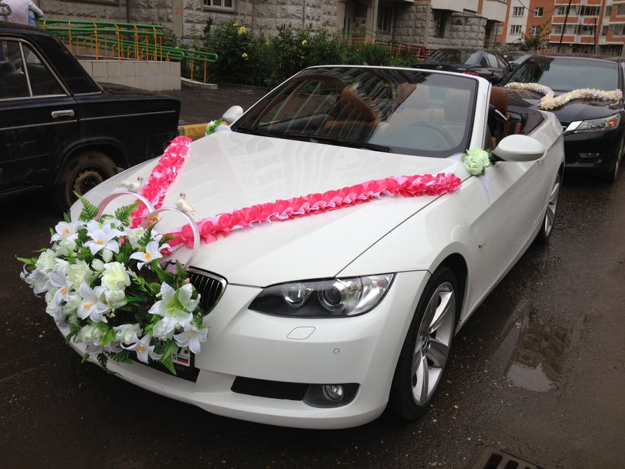 Белый кабриолет BMW для незабываемой свадьбы! - фото 1841507 Аренда кабриолетов BmwRent