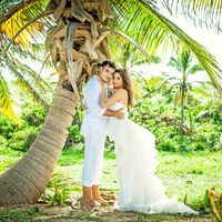 свадебная фотсессия на пляже Макао, Доминикана