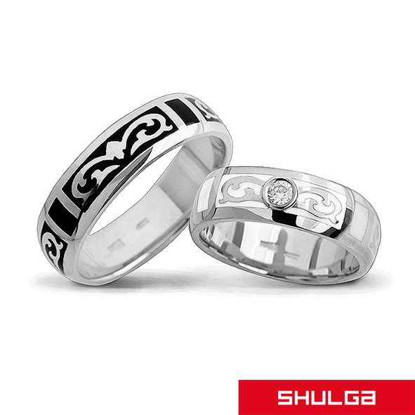 Обручальные кольца РУССКИЙ СТИЛЬ - фото 1179763 Shulga - Ювелирный дизайн