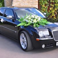 Черный Крайслер 300с на свадьбе 02 сентября 2011г.