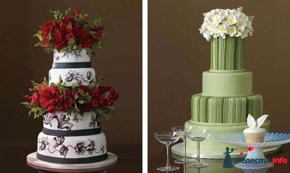 Авторские эксклюзивные свадебные торты - фото 326305 Студия праздников Konfetti