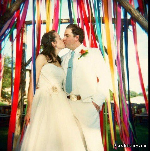 Фото 1814635 в коллекции Оформление свадьбы лентами - VanillaSV - свадебные платья и аксессуары