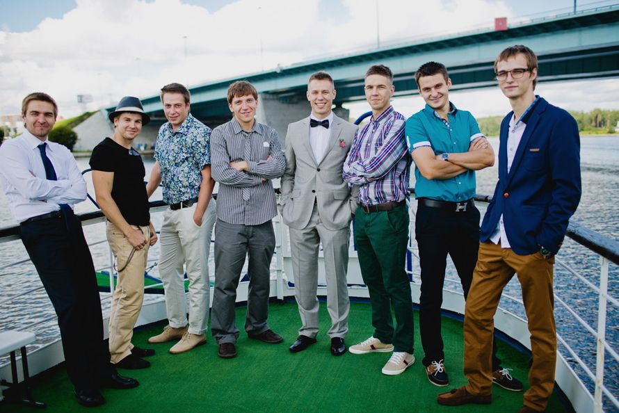 Гости с женихом на корабле , на фоне моста - фото 1286065 Ворогушина Анна