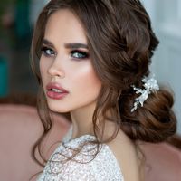 Свадебная прическа и макияж от Эль Стиль
