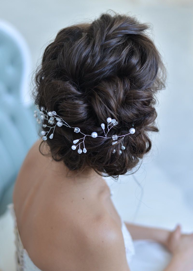 свадебная прическа с плетением - фото 13865392 Стилист Татьяна Щербина