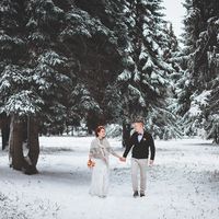 Уютная зимняя свадьба