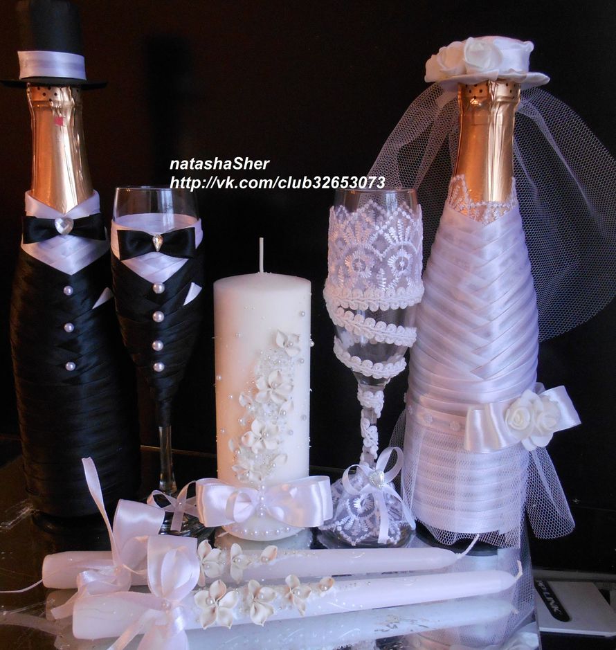 Фото 3338153 в коллекции Свадебные аксессуары ручной работы -  Свадебный декор от Натальи Шеремет