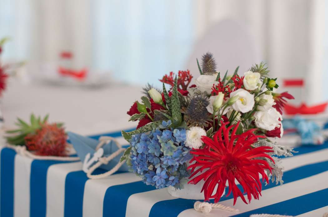 морская свадьба - фото 6618398 Студия флористики и декора "Глориоза"