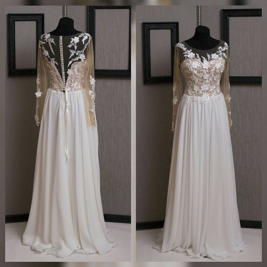 Свадебное платье в пол А1246
