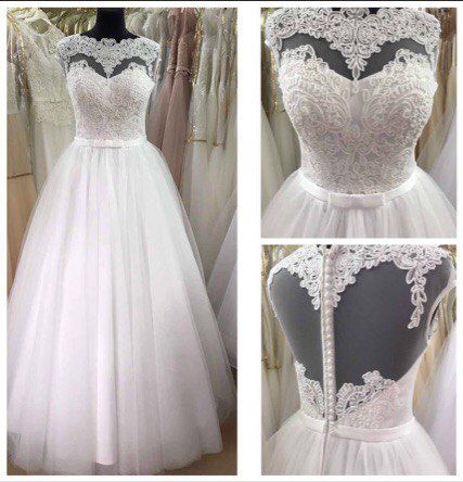Свадебное платье пышное А1316