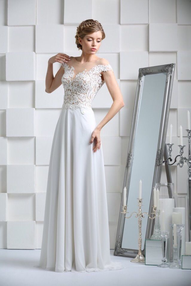 Свадебное платье в стиле ампир А1422