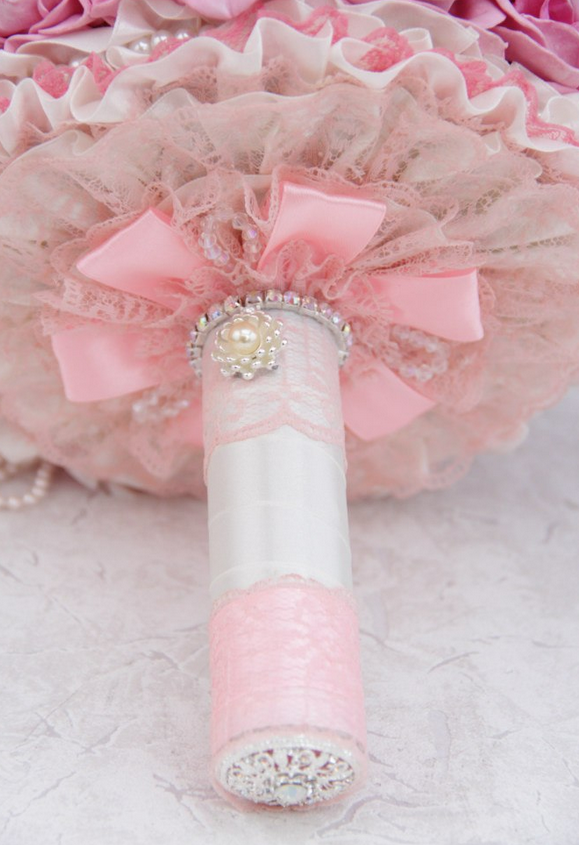 Фото 1618683 в коллекции брошь букет свадебный розы (розовый) ПРОДАМ - Невеста01