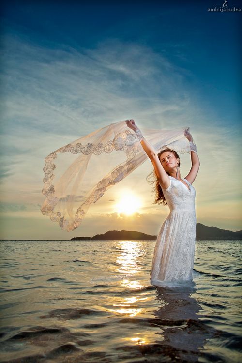 Trash the dress в Будве, Черногория