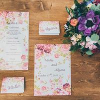 Свадебная полиграфия. свадебное меню, карточки рассадки, свадебные приглашения