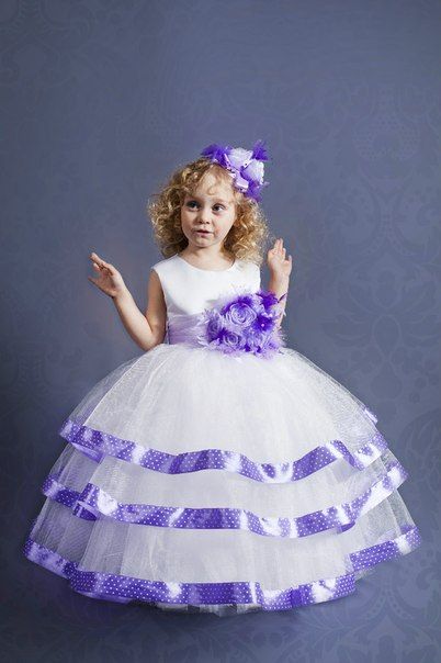 Детское платье с корсетом