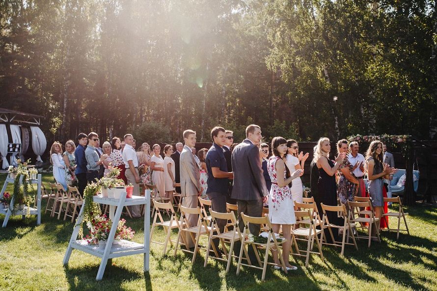 Фото 8942138 в коллекции Дорогие нам люди, Катя и Миша 30.08.2015г. - Lesnoy village - место для проведения банкета