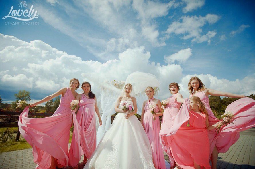 Подружки невесты в цвете Нежно-розовый
Свадьба в г.Челябинск - фото 14286868 Lovely - платья для подружек невесты