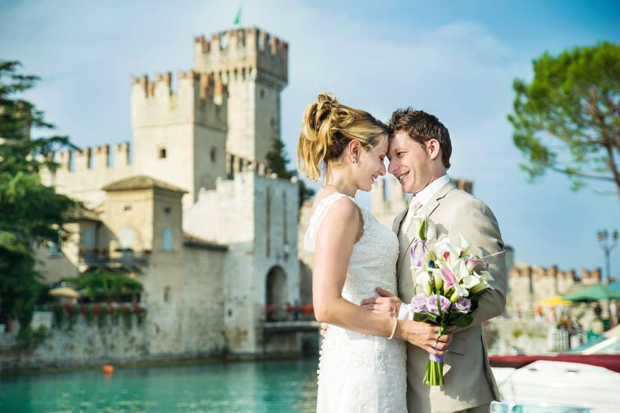 свадьба на озере Гарда, Сирмионе, Лиза и Джим из Голландии - фото 7966336 Nozze da sogno - организация свадьбы в Италии