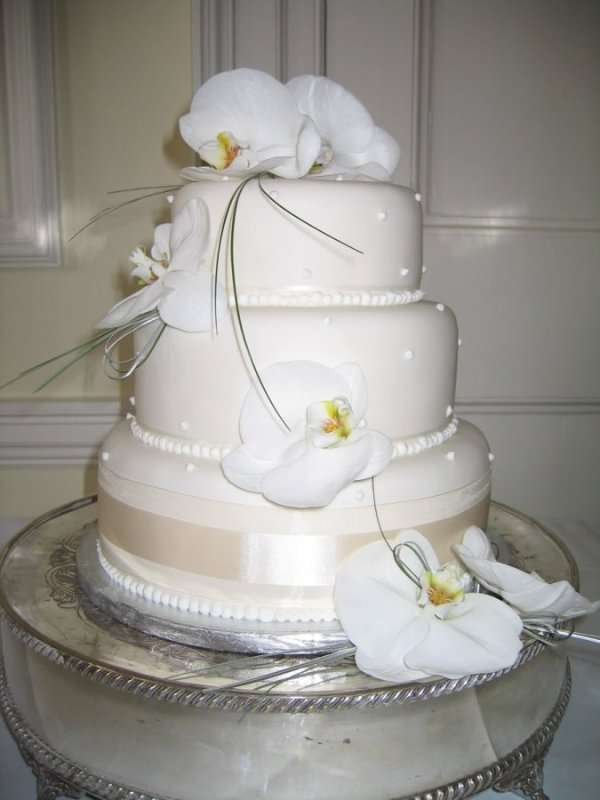 Свадебный торт с орхидеями - фото 2024332 Фенька