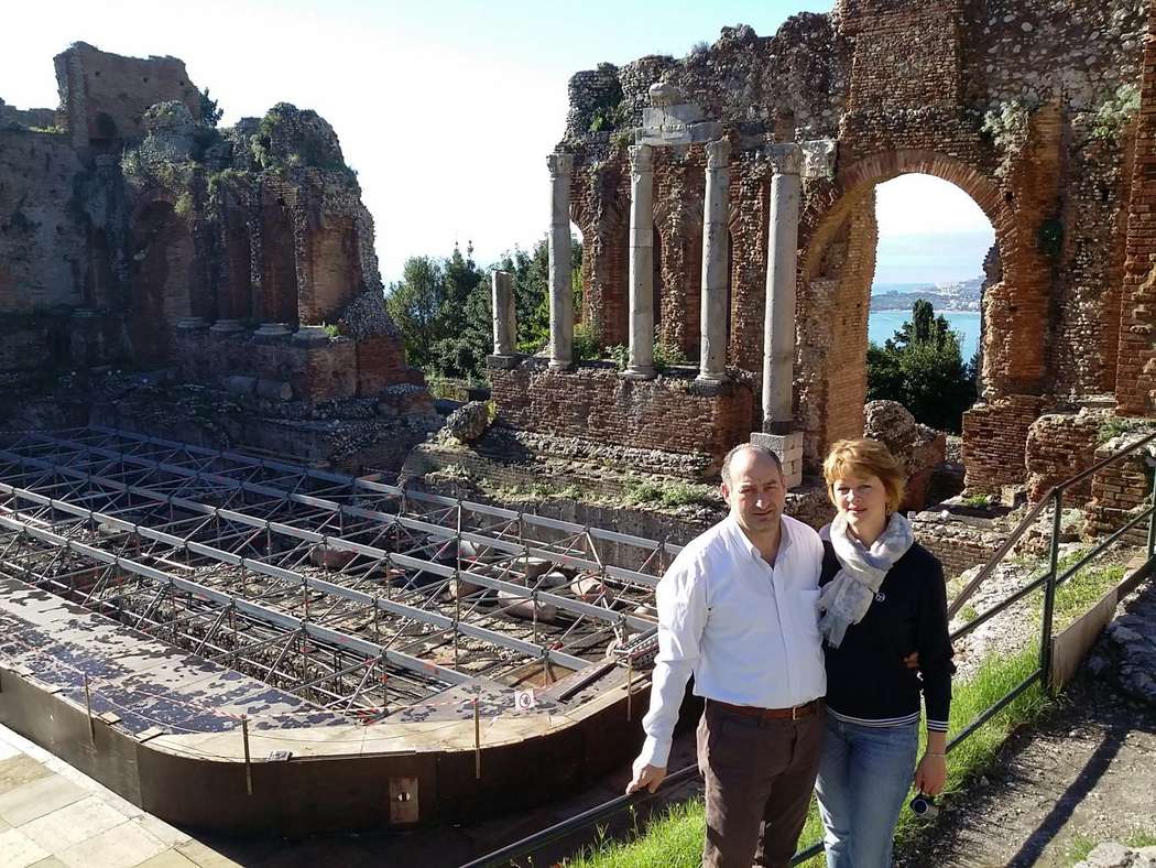 Таормина. Руины древнегреческого театра под открытым небом - фото 17039190 Italia Viaggi - организация свадеб