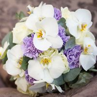 Букет невесты с орхидеями, студия "Настя Рай"