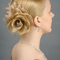 Прическа РОЗА