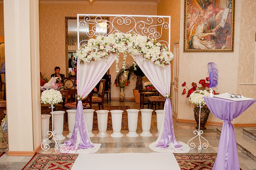 Выездная церемония в фиолетовых тонах - фото 2790863 Свадебный фотограф Lovelywednet