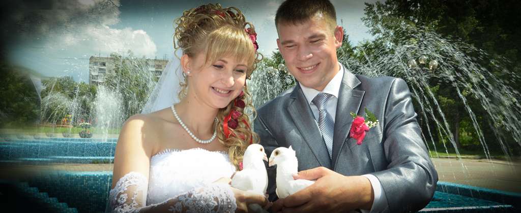 Свадебная прогулка - запускаем голубей - фото 2600363 "Диво" - видео и фотосъёмка 