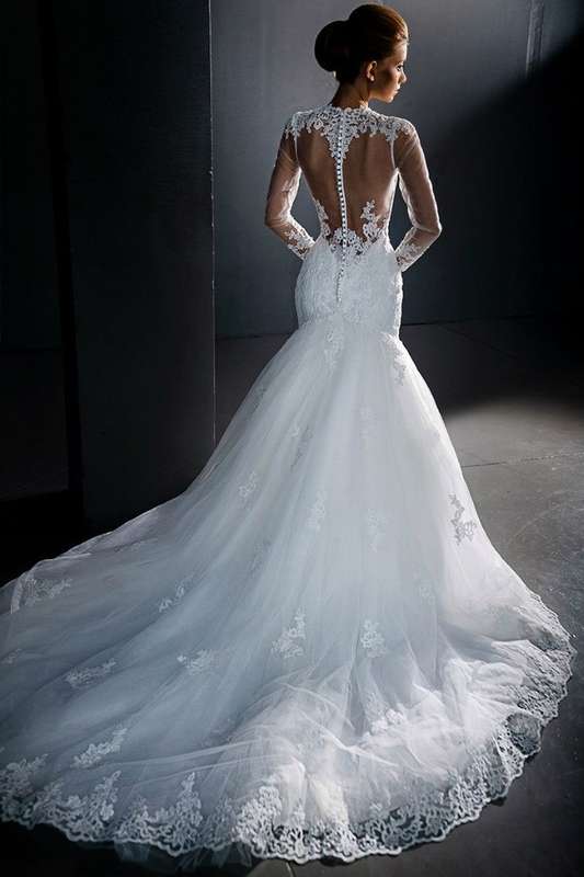 Свадебное платье А-силуэта ТМ Love Bridal (Англия)

 - фото 11391446 Свадебный салон Formarriage