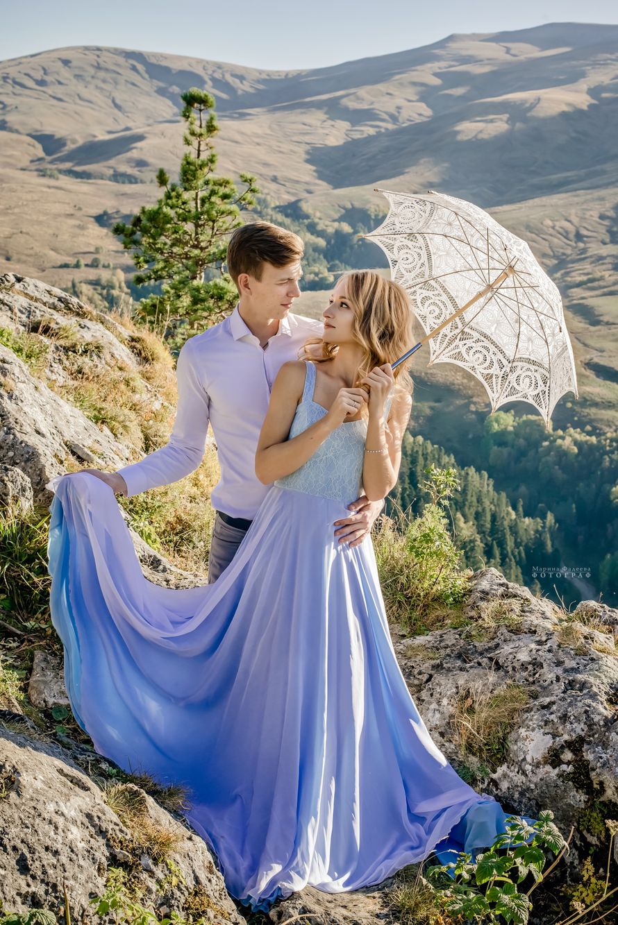 Солнечное осеннее Love Story на живописном плато Лаго-Наки (Адыгея). Свадебный фотограф Марина Фадеева (город Майкоп) - фото 16680434 Фотограф Марина Фадеева